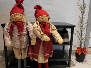Store nisser (pige og dreng) 80 cm.