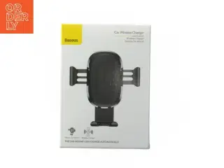 Trådløs biloplader og telefonholder fra Baseus