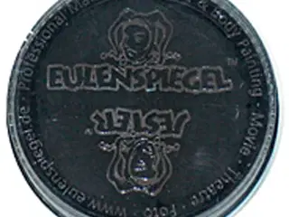 Eulenspiegel Sort Ansigtsmaling 20ml - Vandtæt og Let