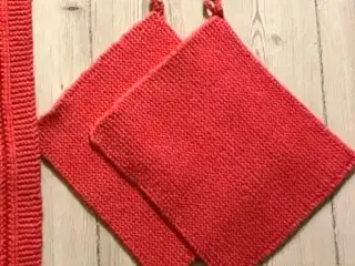 Håndklæde og grydelapper