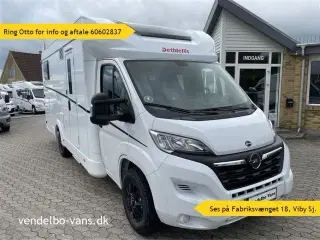 2024 - Dethleffs Just Camp T7052EB Fremragende komfort , dækker de mest forskellige ønsker og krav til det mobile liv