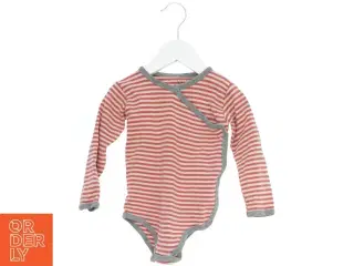 Stribet langærmet bodystocking fra Fixoni (str. 86)