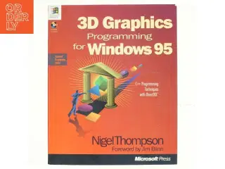 3D graphics programming for Windows 95 af Nigel Thompson (Bog)