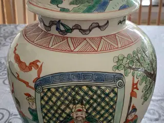 Gammel kinesisk vase krukke