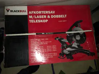 Blackbull Afkortersav med laser og dobbelt telesko