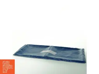 Koboltblå glat foer (str. 75x150 cm)