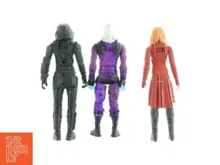 Superhelte figurer (3 stk) (str. L: 28 cm )