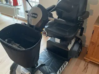 Easy Go M4C el-scooter grå 4 hjulet 