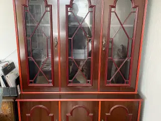 Mahognifiner vitrine 