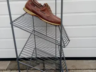 Skoreol med udtræk, med 3 hylder