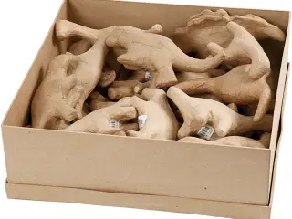 Håndlavede Papmaché Dinosaurer - 21 stk. i 3 designs