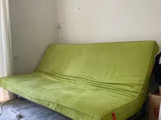 Sovesofa, INNOVATION, limegrøn velourstof