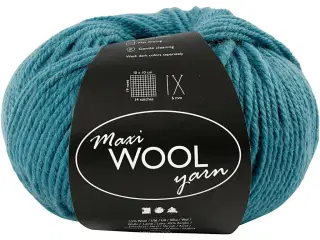 Superwash Uldgarn Petrol - 125m, 100g