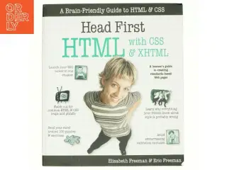Head first HTML : with CSS & XHTML (Bog)