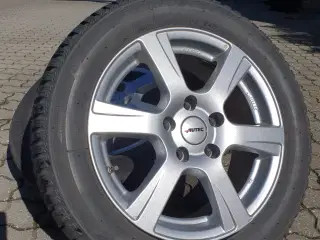Komplette vinterhjul, Bridgestone på alufælge