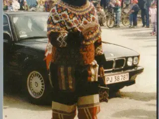 Dronning Margrethe i Grønlandsk nationaldragt - Postkort - Ubrugt