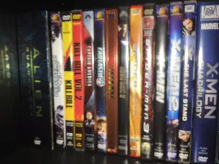 DVD samling m. storfilm, cultfilm og mere