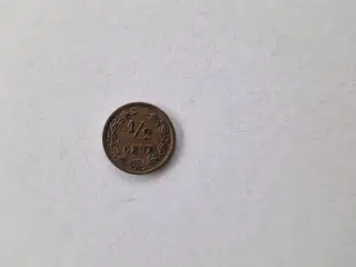1/2 Cent Netherlands 1901