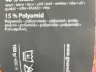 Strømpegarn 100 g nøglet