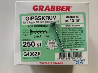 Gips skruer 3,9x41 mm