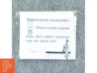 Toiletsæde beskytter fra Nemt Og Rent (str. 12 x 10 cm)
