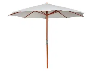 Parasol 300x258 cm sandhvid
