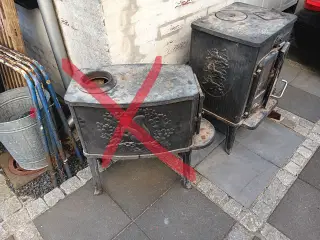 1 stk. Morsø brændeovn sælges