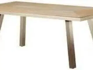 Cadiz havebord - teak look 200x100 cm