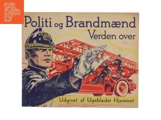 Vintage Bog om Politi og Brandmænd