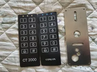 CT 2000 Tastatur/forbi kobler til alarm samlet