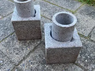 Granit vaser 