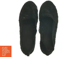 Sorte ballerina sko i blonde fra H&M (str. 38 )