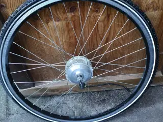 Hjul 28" til el cykel 24 volt