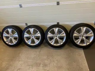 Velholdte 17” originale Seat alufælge
