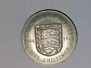 Five Shillings 1966 Jersey