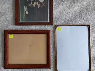 Foto-/billedrammer antikke i mahogni