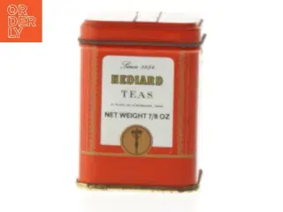 Vintage Hediard Te Dåse fra Hediard (str. 6,5x5 cm)
