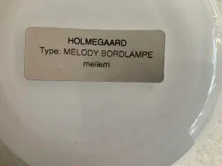 Holmegård lampe