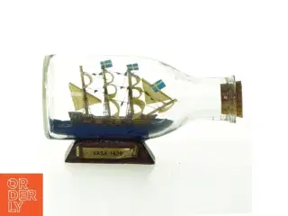Flaskeskib, Vasa 1628 (str. 12 x 5 cm)