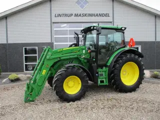 John Deere 6120R AutoPower med frontlæsser