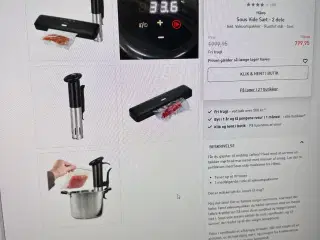 Sous vide Sæt - 2 dele