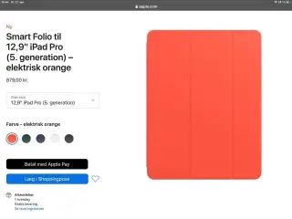 Apple Smart Folio til iPad Pro 12.9 (5. Gen.)