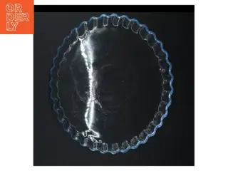 Glas tærtefad (str. Ø 27 cm)