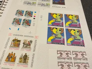Ustemplede frimærker fra 1980 erne