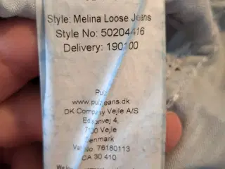 Mørkeblå Pulz jeans 