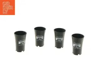 Plastik shotglas (str. 4 stk Ø 4 cm længde 6 cm)