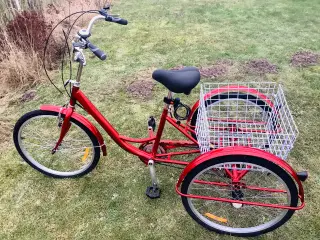 Seniorcykel ny, med 6 gear...