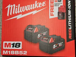 Milwaukee batterisæt 