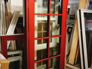 NY TRÆ/ALU TERRASSEDØR 87,8x187,8, KR 3800