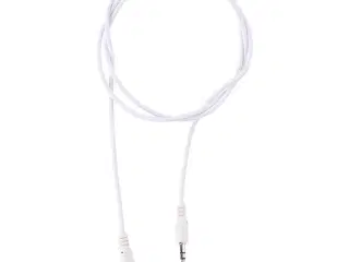 Allride Connect 2,0 minijack 3,5mm lydkabel, 1,2m, hvid